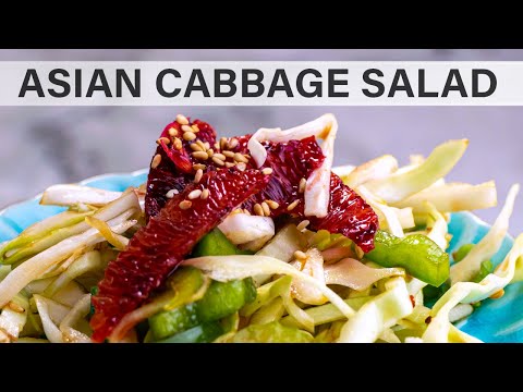 Video: Cabbage Salad With Oranges