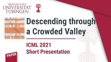 ICML 2021: Descending through a Crowded Valley - Benchmarking Deep Learning Optimizers