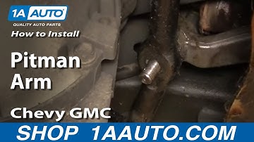 How to Replace Pitman Arm 95-00 Chevy Tahoe [PART 2]