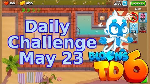 Bloons TD 6 Daily Challenge | Close Range Combat | No Hero No MK | May 23 2022