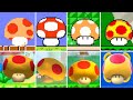 Mega mushroom in all 2d super mario gamestyles