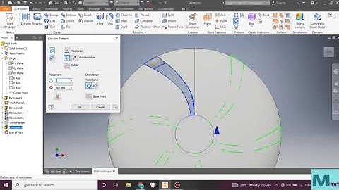 NVENTOR 3D - BÀI TẬP HƯỚNG DẪN VẼ QUẠT ĐIỆN - PART 1: Vẽ mặt bảo vệ trước