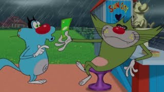 हिंदी Oggy and the Cockroaches  Life's a beach (S02E92)  Hindi Cartoons for Kids