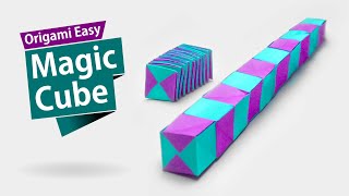 DIY Origami Magic Cube - Transformation Cube 10 pieces