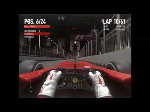 Singaporean Grand Prix - F1 2010 - Full Race - Ferrari - Legend