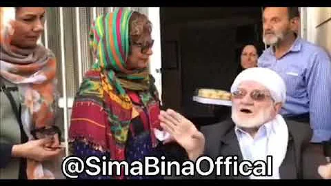 Sima Bina: سیما بینا برای دیدار عثمان محمد پرست به خواف رفته بانو سیما بینا