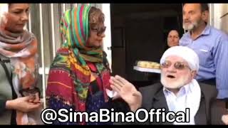 Sima Bina: سیما بینا برای دیدار عثمان محمد پرست به خواف رفته بانو سیما بینا