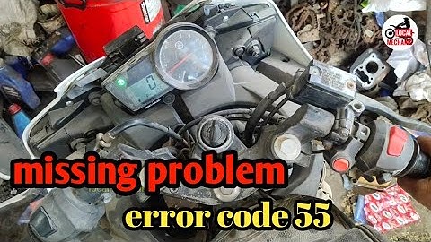 yamaha R15 v1 missing problem/error code 55