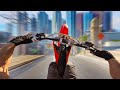 Poaching downtown la on the worlds most powerful dirt bike full