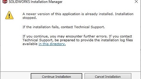 A newer version of this application is already installed  Installationstopped