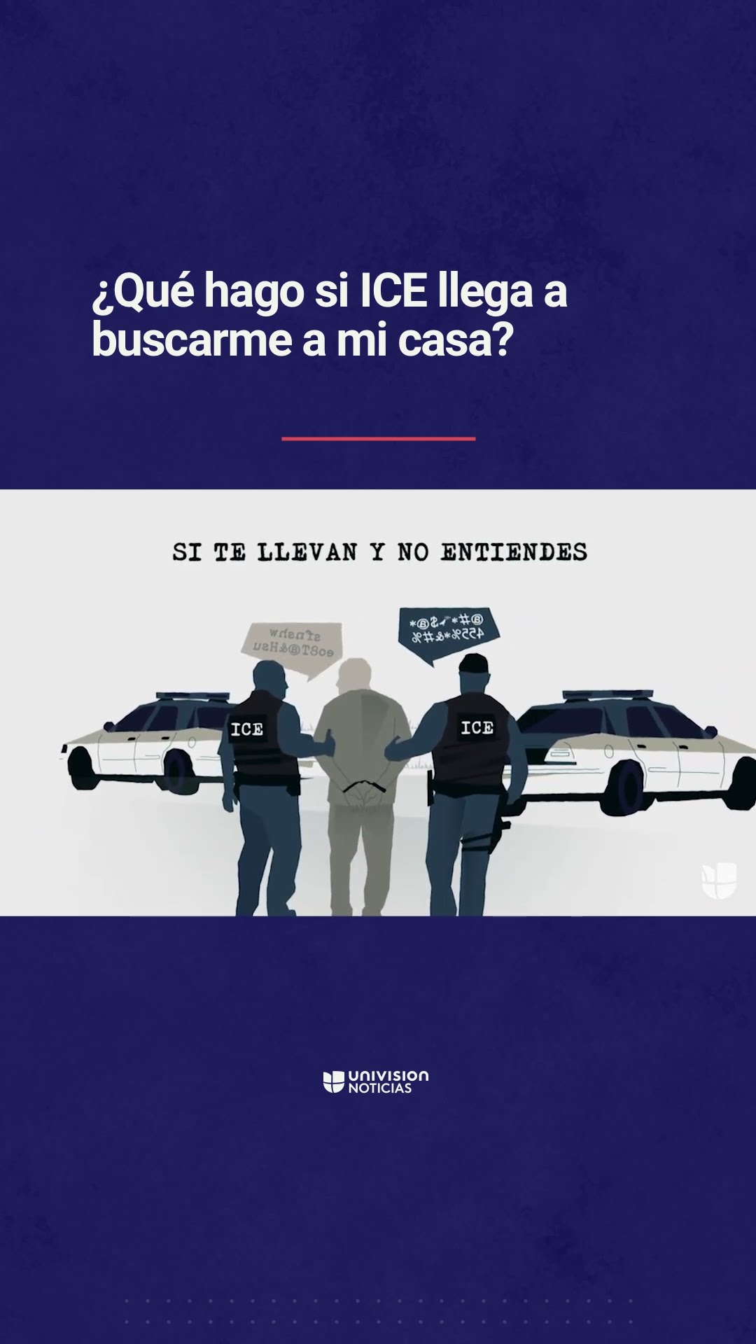 ¿Qué hago si ICE llega a buscarme a mi casa? ¿Debo abrir la puerta y hablar con ellos?