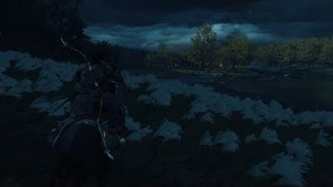 Ghost of Tsushima best gaming intro title sequence of all time