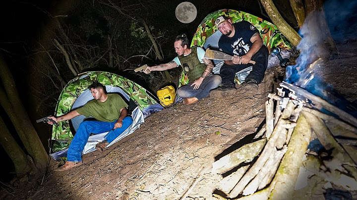 I SPENT A NIGHT INSIDE THE FOREST ON MY FARM - LEGEND HUNTERS