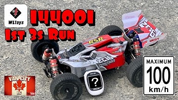 WLTOYS 144001 3s Brushless Speed Run