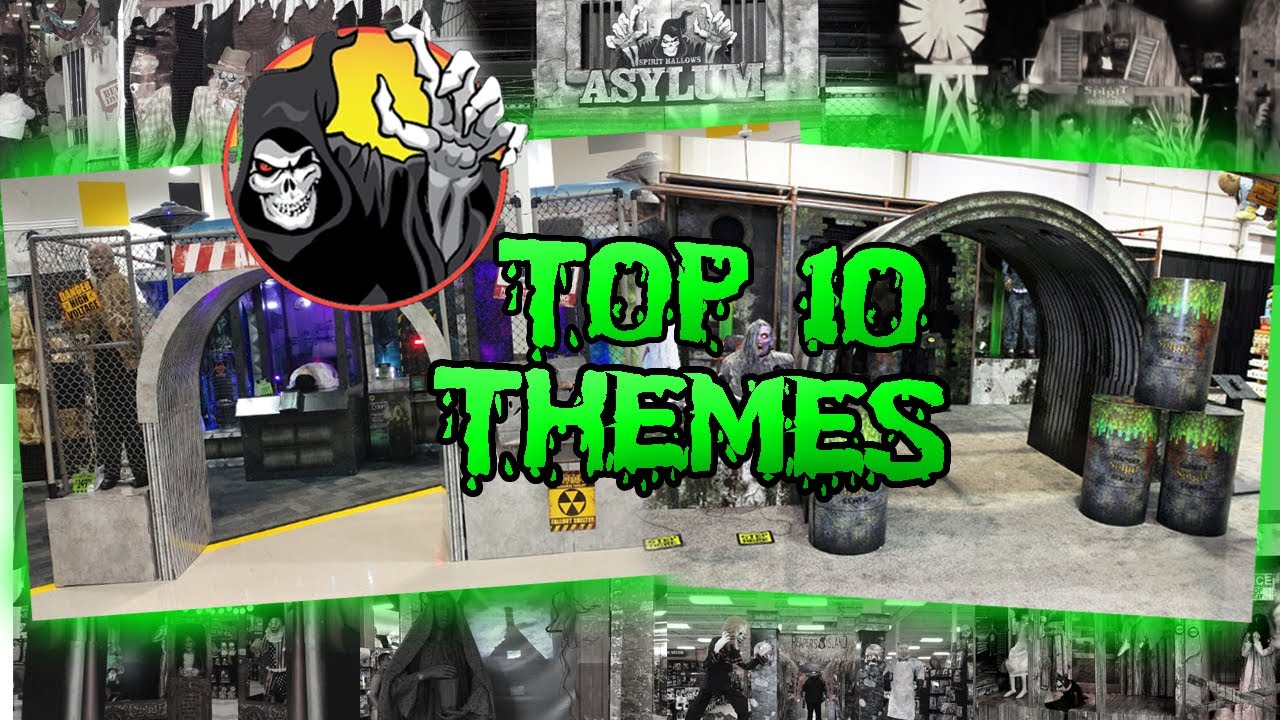 Ranking My Top 10 Favorite Spirit Halloween In-Store Experiences | The Best Themes Since 2007