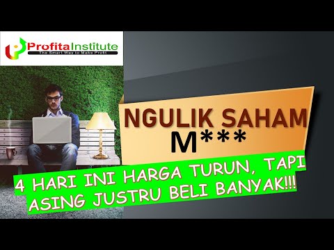 NGULIK SAHAM: BUKAN SMDR ATAU FREN, SAHAM INI 4 HARI TURUN TAPI ASING JUSTRU BELI BANYAK!!!