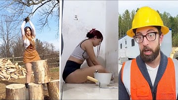 Work Smart, Not Hard – Smart Strategies for Workers✅ #skills #hacks #amazing #workers 