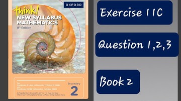 Exercise 11C (Volume of Cylinder) Question 1,2,3 Think New Syllabus Mathematics 8th Edition Book 2
