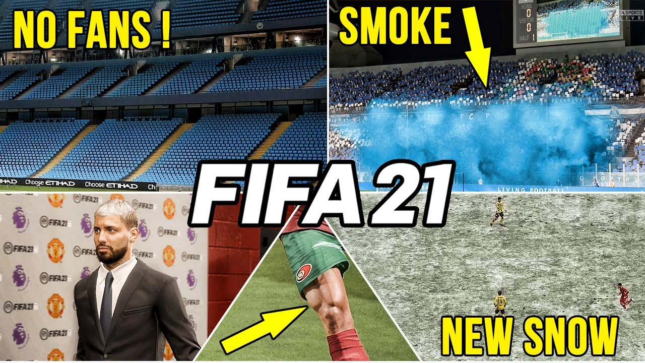 11 NEW REALISTIC FEATURES AND DETAILS IN FIFA 21 NEXT GEN - PS5, XBOX SERIES X 😱🔥!