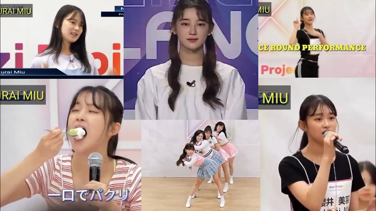 Sakurai Miu 사쿠라이 미우 Girls Planet 999 From Nizi Project Youtube