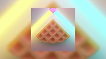 Waffle | Blender Modelling, Texturing Timelapse & Final Shots