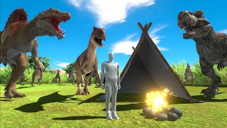 Dinosaur Camping - How To Survive? | Animal Revolt Battle Simulator screenshot 5
