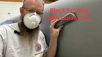 Mastering Block Sanding Technique with Guide Coat