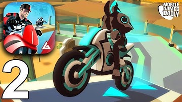 GRAVITY RIDER - Chapter 2 Thalos Belt - Gameplay Walkthrough Part 2 (iOS Android)