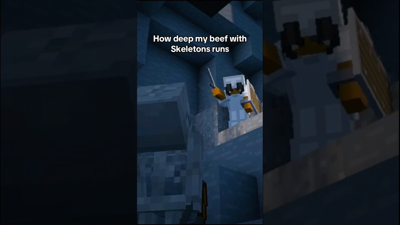 Just let me mine in peace 💆🏽‍♀️ #minecraft #minecraftsurvival #minecraftshorts