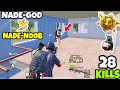 Nade-God Vs Nade-Noob • Who Will Win in PUBG Mobile? • (28 KILLS) • PUBGM (HINDI)