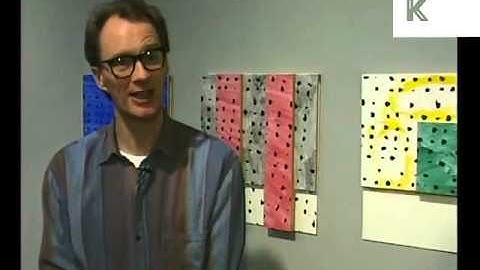 1990s News Report on Richard Tuttle Exhibition, London