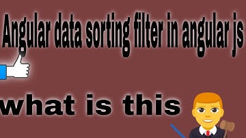 Sorting data in angular js | sorting filter in angular js | filter order by angular by website guru