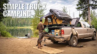 Simple Truck Camping Setup That Just Works