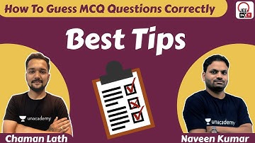 How To Guess MCQ Questions Correctly | Best Tips | JEE 24x7 | Naveen Kumar | Chaman Lath