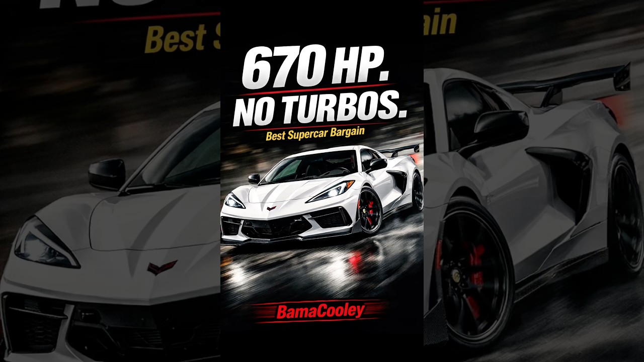 Зачем платить вдвое больше? 🤔 Corvette Z06 против суперкаров