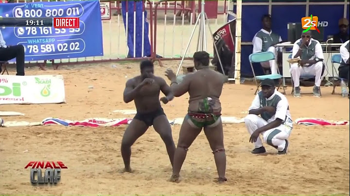 COMBAT DOUDOU SANÉ VS THIATOU YARAKH - FINAL CLAF - GASTON PRODUCTION
