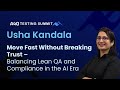 Move Fast Without Breaking Trust – Balancing Lean QA and Compliance in the AI Era