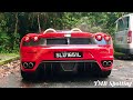 Ferrari F430 Spider BRUTAL SOUND! Cold Start, Revving and Accelerations!