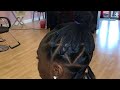 PARTING FOR JUMBO TRIANGLE BOX BRAIDS (RUBBER BAND METHOD) BEGINNER FRIENDLY TUTORIAL PART ONE