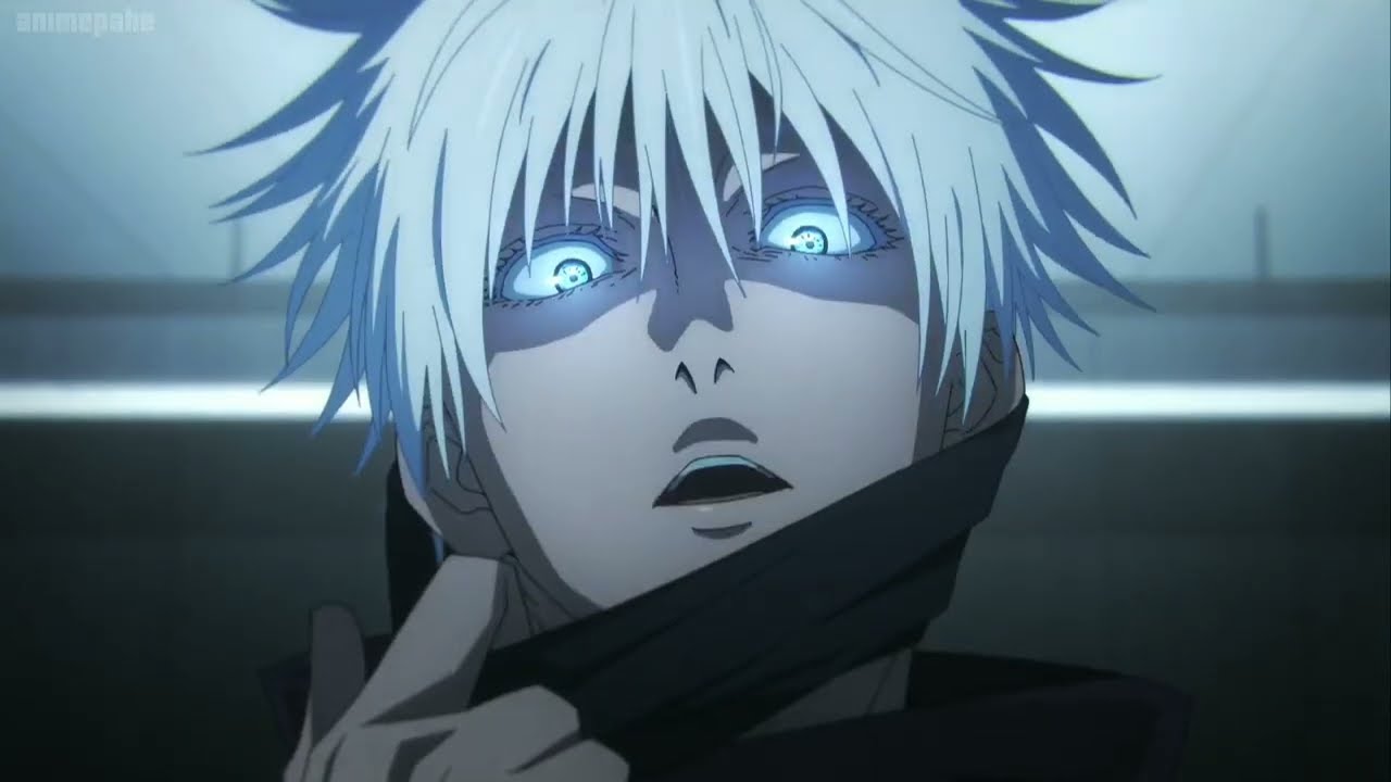 Gojo Removes His Blindfold Jujutsu Kaisen Season2 E8 Shibuya Arc Gojo Removes His Blindfold Jujutsu Kaisen Season2 E8 Shibuya Arc