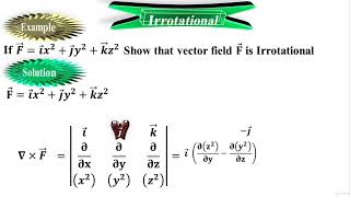 Math Calculus 2 & 3 - If vector F is given  Prove that it is irrotational