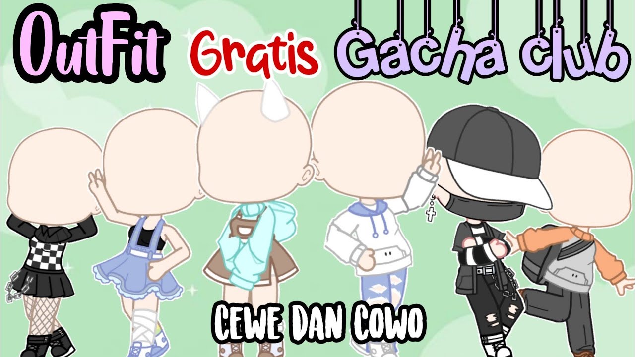 Free Outfit Gacha club •° Indonesia🇮🇩 - YouTube