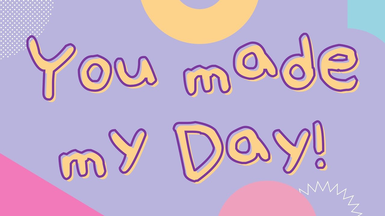 구독자 분들을 위해 만든 오늘의 노래 (You made my day) 통통 튀는 귀여운 음악, 브이로그 음악 YouTube