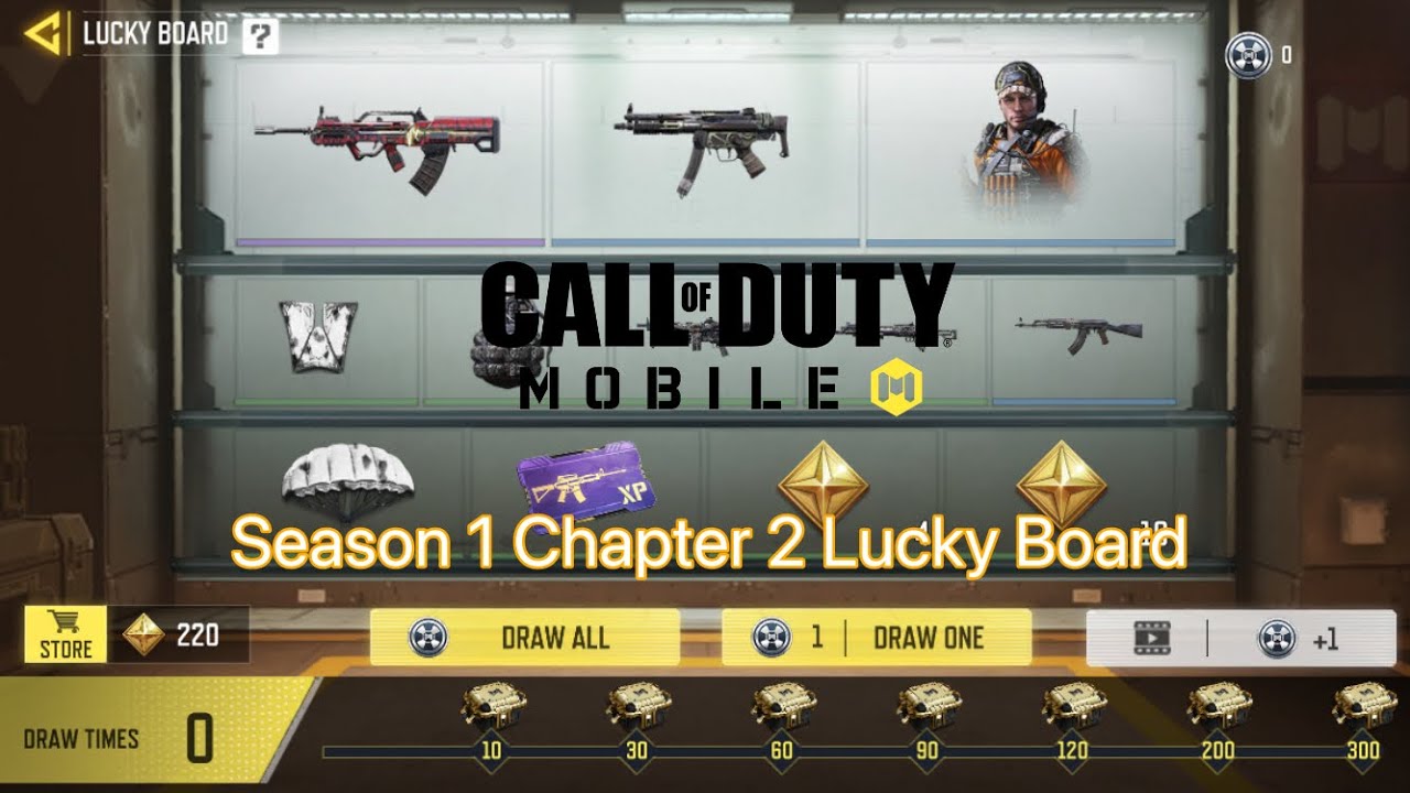 CODM Season 1 | 2021 | Lucky Board