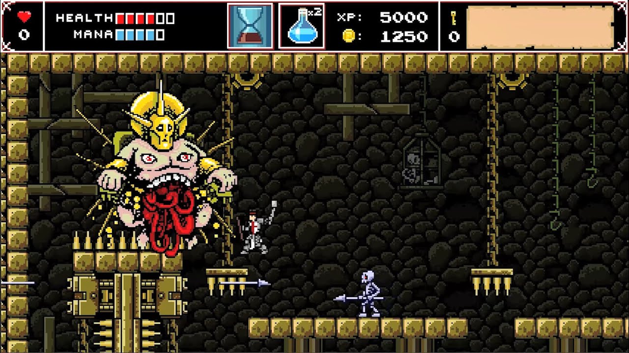 PS4/Switch「Infernax」本日配信。悪魔や野獣たちから故国を救う