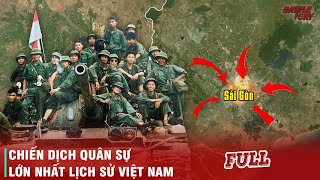 SÀI GÒN NĂM 1975 ĐÃ TAN VỠ THẾ NÀO TRƯỚC SỨC MẠNH TỪ 5 CÁNH QUÂN GIẢI PHÓNG