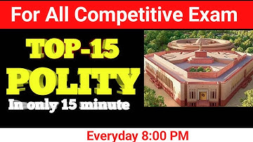 | INDIAN POLITY FOR ALL EXAM |,indian polity#psc