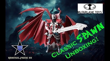 Spawn Kickstarter CLASSIC Original Remastered Action Figure Unboxing