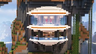 Minecraft: How to Build a Mountain House