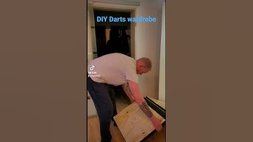 selfmade darts wardrobe